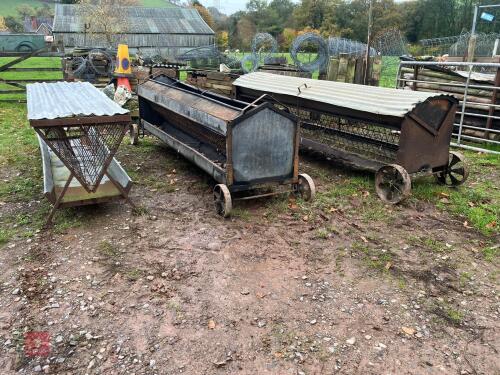 3 SHEEP HAY FEEDERS (S/R)