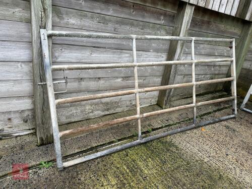 9' 2'' GALVANISED STOCKYARD GATE