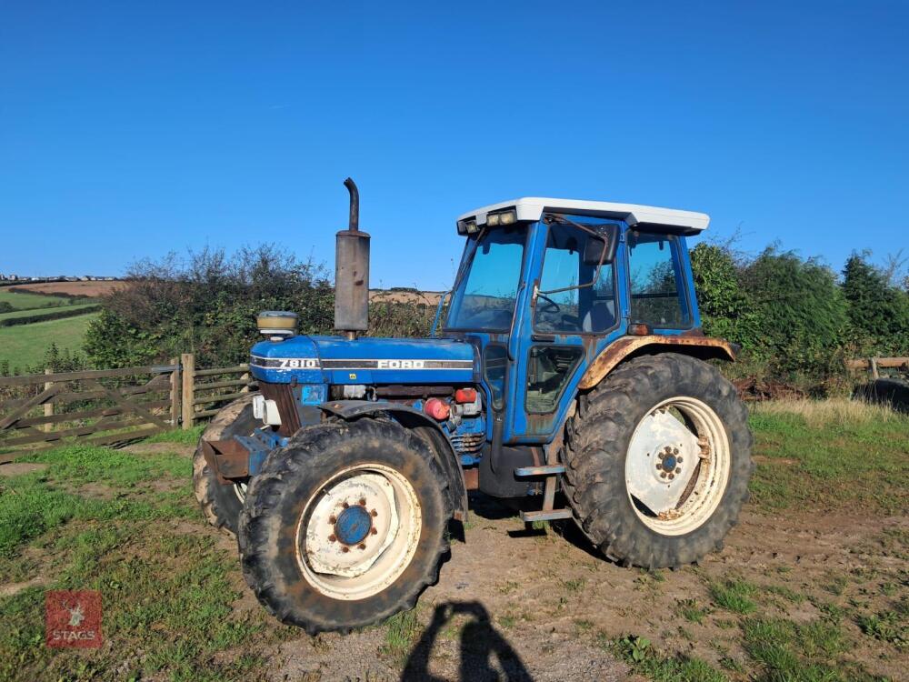 1988 FORD 7810 TRACTOR