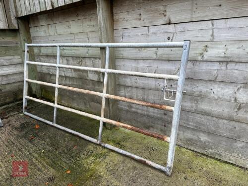 9' 2'' GALVANISED STOCKYARD GATE