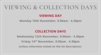 VIEWING & COLLECTION DAYS