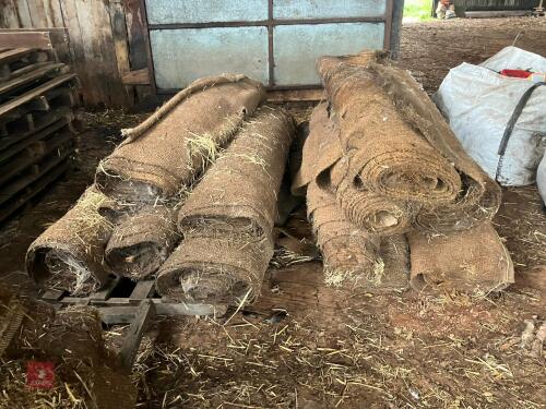 15 ROLLS OF COCONUT MATTING