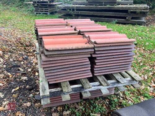 130 UNUSED ROOF TILES