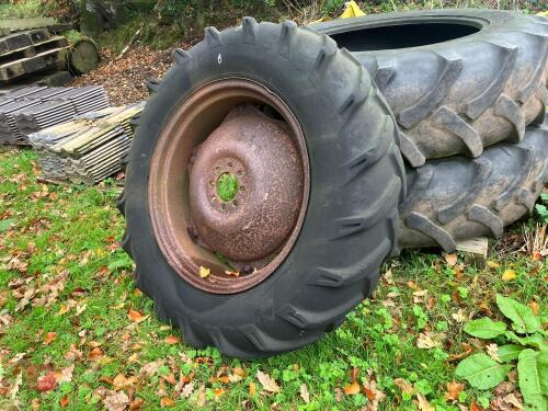 SPARE TRACTOR WHEEL AND TYRE