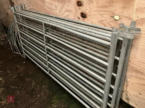 5 X 6' GALVANISED SHEEP HURDLES