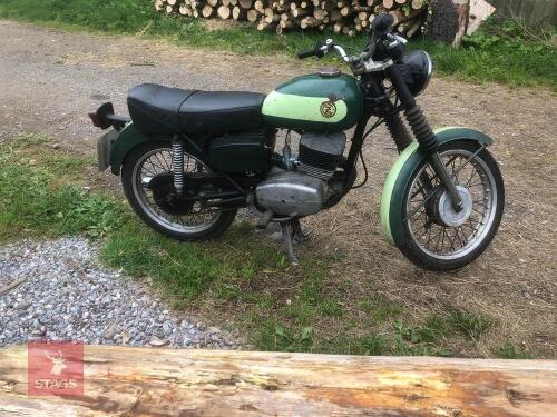 1975 CZ 175 MOTORCYCLE