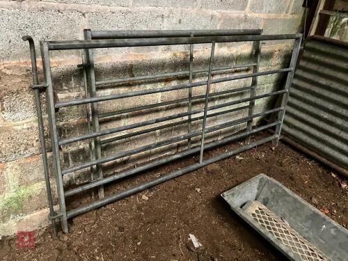 2 GALVANISED SHEEP HURDLES