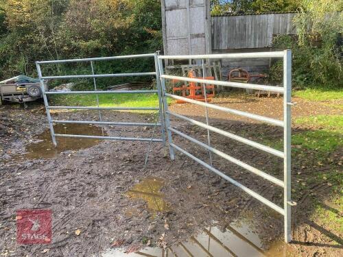 2 CATTLE HURDLES