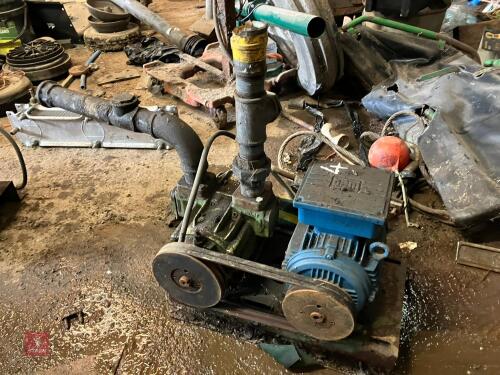 WESTFALIA VACUUM MILK PUMP AND MOTOR (4)