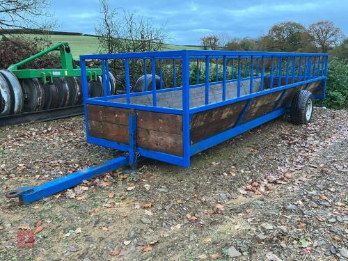 20' TRAILED SILAGE/FEED TRAILER