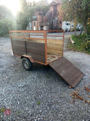 6' X 3' WOODEN TRAILER