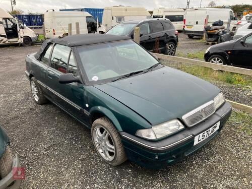 1994 ROVER 1.4L 16V PETROL CAR S/R (141)