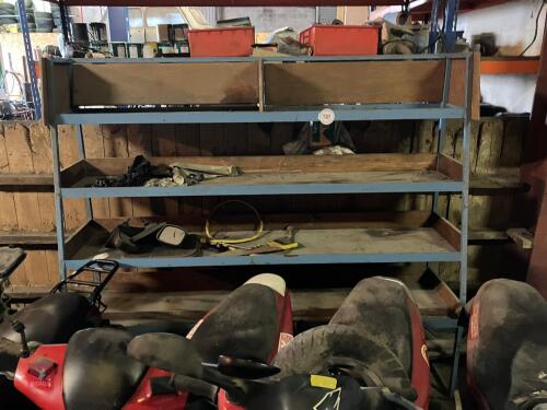 2.1M METAL WORKSHOP RACKING (130)