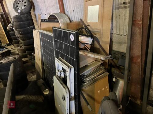 SOLAR PANELS AND CARAVAN EQUIPMENT (113)