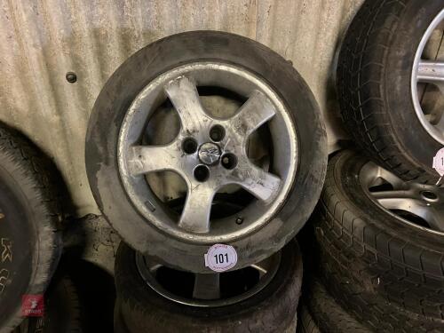 6 X OZ RACING ALLOYS (101)