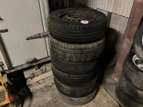 6 X MIXED TYRES (97)