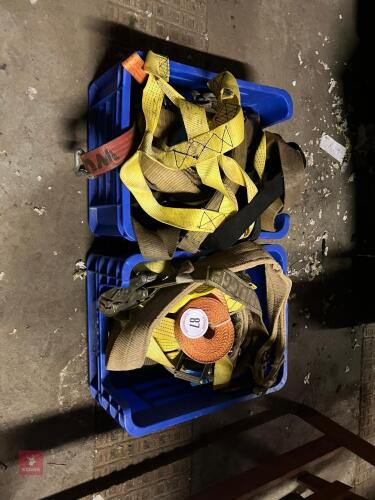 2 BOXES OF MIXED STRAPS (87)