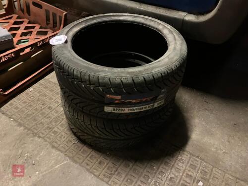 2 X 205/40 R16 TYRES (84)