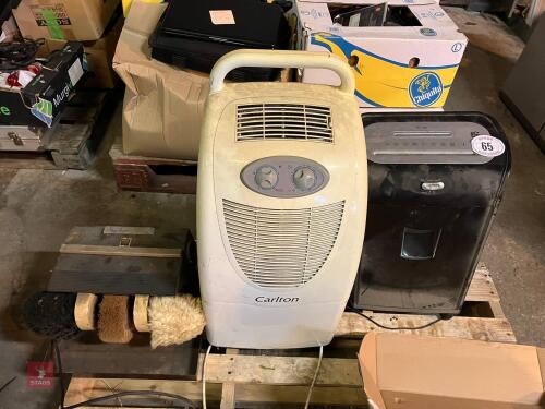 POLISHER, SHREDDER, DEHUMIDIFIER (65)