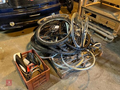 PALLET OF BICYCLE SPARES (58)