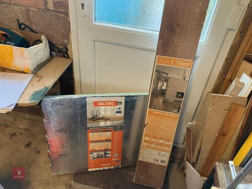 LAMINATE FLOORING AND UNDERLAY