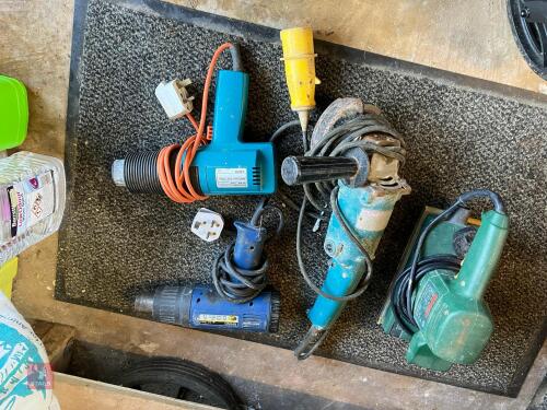 SELECTION OF POWER TOOLS