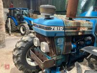 1986 FORD 7610 4WD TRACTOR - 67