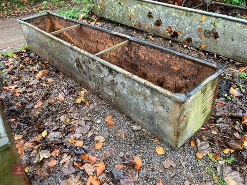GALVANISED 8' WATER TROUGH