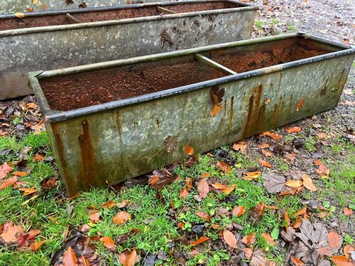 GALVANISED 6' WATER TROUGH