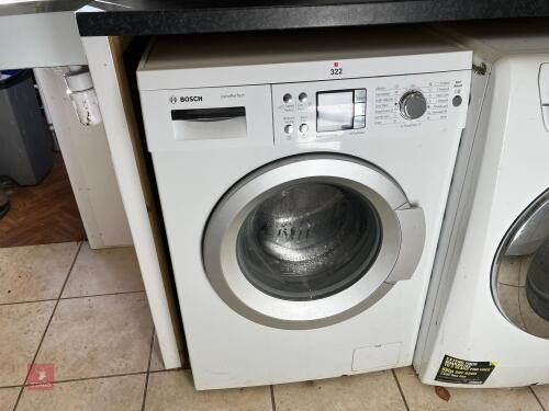 BOSCH VARIO PERFECT WASHING MACHINE
