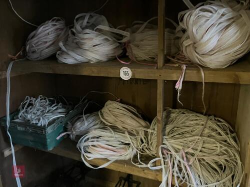 9 USED ROLLS OF HORSE TAPE