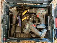 6 BOSCH BATTERY OPERATED POWER TOOLS(S/R - 3