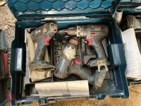 6 BOSCH BATTERY OPERATED POWER TOOLS(S/R - 4