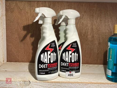 NAFOFF DEET POWDER FLY SPRAY