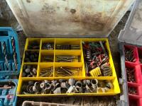 QTY OF DRILL BITS, SCREWS, NAILS, ETC - 3
