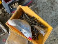 QTY OF DRILL BITS, SCREWS, NAILS, ETC - 5