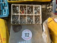 QTY OF DRILL BITS, SCREWS, NAILS, ETC - 6