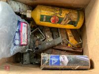QTY OF DRILL BITS, SCREWS, NAILS, ETC - 14