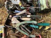 LARGE QTY OF HAND TOOLS - 10