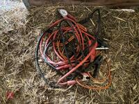 2 PAIRS OF JUMP LEADS
