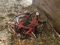 2 PAIRS OF JUMP LEADS - 3