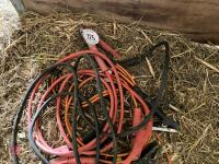 2 PAIRS OF JUMP LEADS - 5
