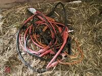 2 PAIRS OF JUMP LEADS - 6