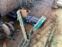 METAL LOG SAW HORSE - 7