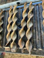 9 X 18&rsquo;&rsquo; LONG GROUND BOLTS - 8