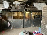 4 SECTIONAL STABLES *CANNOT BE REMOVED UNTIL 25TH JANUARY* - 3