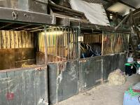 4 SECTIONAL STABLES *CANNOT BE REMOVED UNTIL 25TH JANUARY* - 4