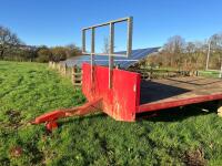 STAINES 18&rsquo; SINGLE AXLE BALE TRAILER - 2