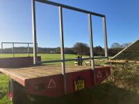 STAINES 18&rsquo; SINGLE AXLE BALE TRAILER - 6