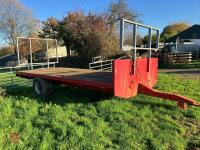 STAINES 18&rsquo; SINGLE AXLE BALE TRAILER - 10